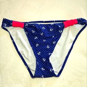 Arizona Bikini Bottoms Junior's XL Nautical Boat Anchor  Swim Pool Beach